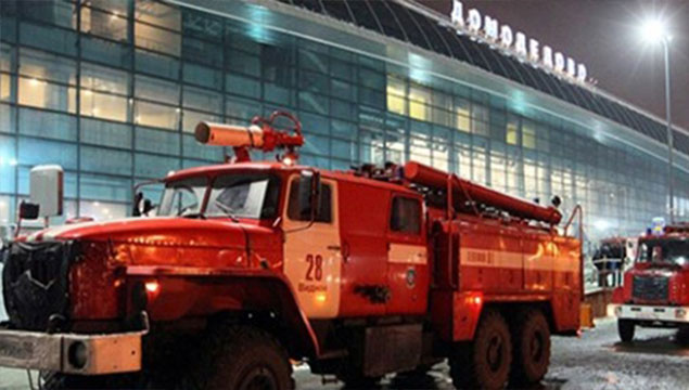 Moskova'da yangın paniği