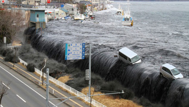 245 metreye ulaşan tsunami