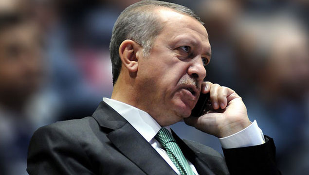 Erdoğan'a sürpriz telefon