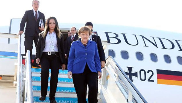 Merkel Antalya'da