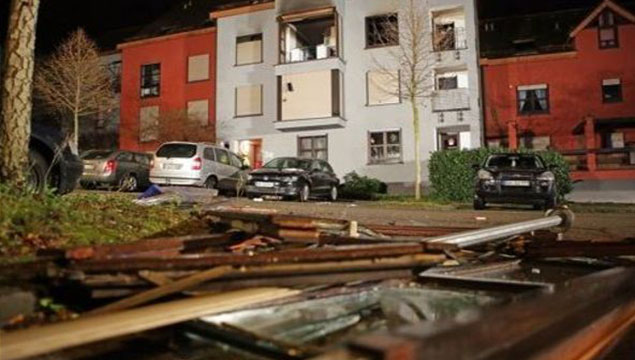 Almanya'da patlama 3 ölü