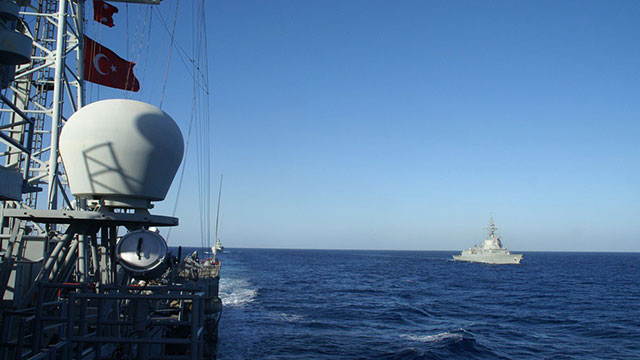 NATO gemileri Akdeniz’de
