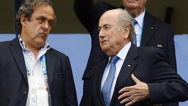 Blatter ve Platini'ye büyük şok