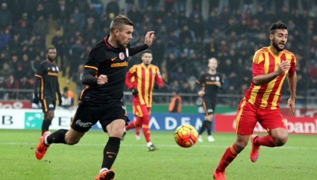 Galatasaray Kayseri'de 2 puan bıraktı