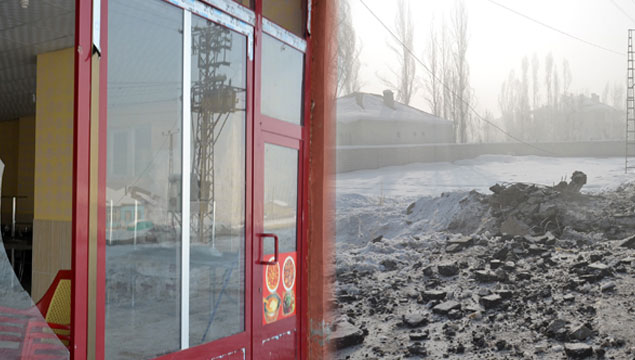 Yüksekova'da şiddetli patlama