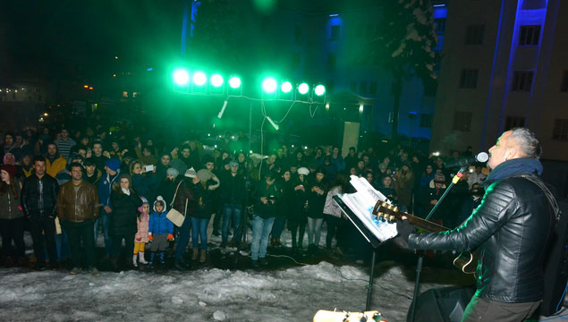 Ünye'de kar festivali coşkusu