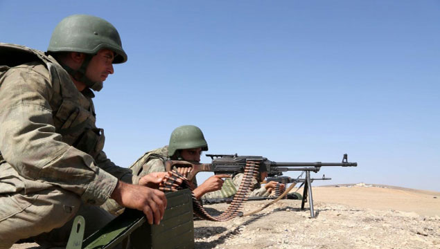 Türk askeri 17 IŞİD'liyi öldürdü