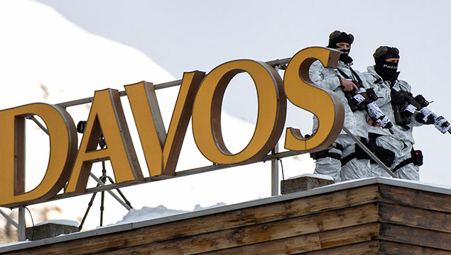 Davos için 5 bin asker görevde