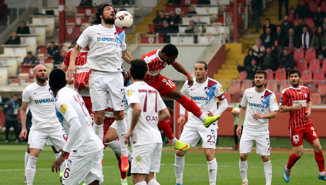 Samsunspor-1461 Trabzon maçından kareler