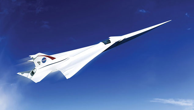 NASA'dan yeni süpersonik uçak!