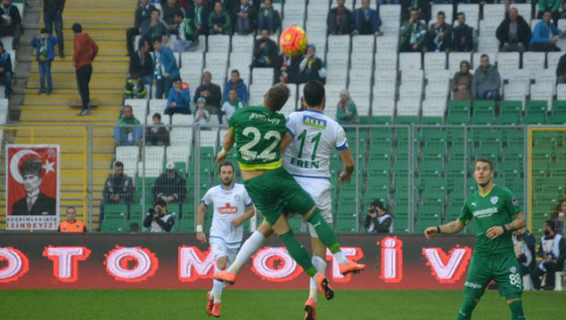 Bursaspor-Çaykur Rizespor maçından kareler