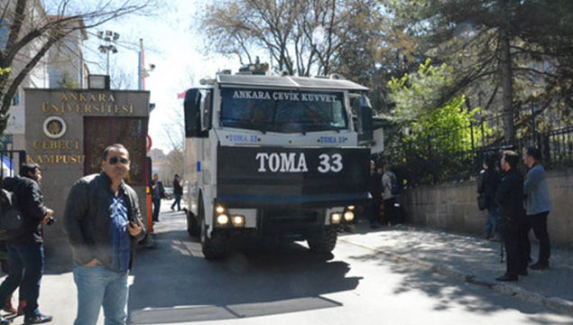 Ankara Üniversitesi karıştı: 8 gözaltı!