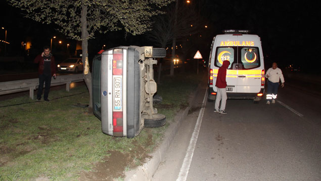 Samsun'da kaza: 3 yaralı!