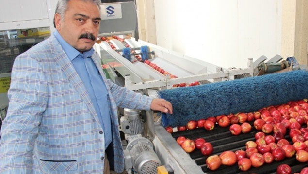 50 bin ton elma depoda kaldı